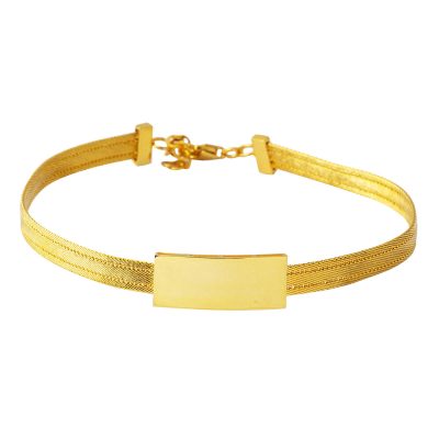 Klasik Trabzon Mesh 22K Gold Bracelet