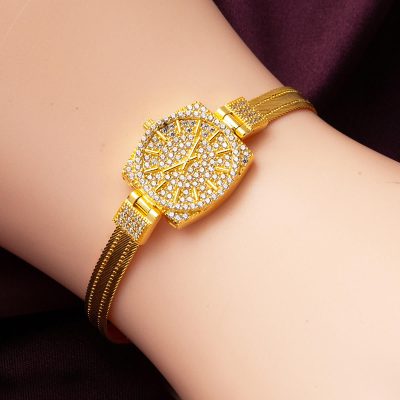 Saat Görünümlü 22K Trabzon Mesh Bracelet - 22K - 16g - EZ Gold