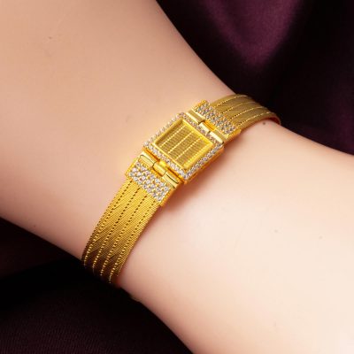 Trabzon Mesh Kemer 22K Gold Bracelet - 22K - 20g - EZ Gold