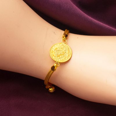 Half Reşat Goldlı 14K Woven Zincir Bracelet - 14K - 7.6g - EZ Gold
