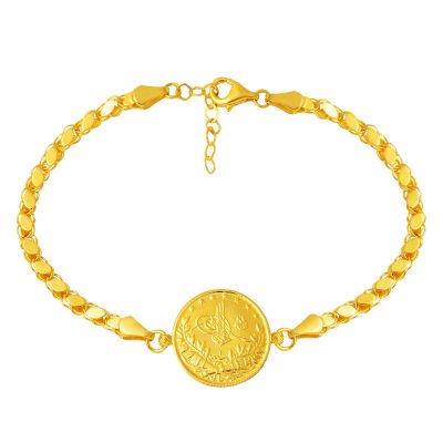 Maraş Pul Zincirli Reşat Half Goldlı Bracelet