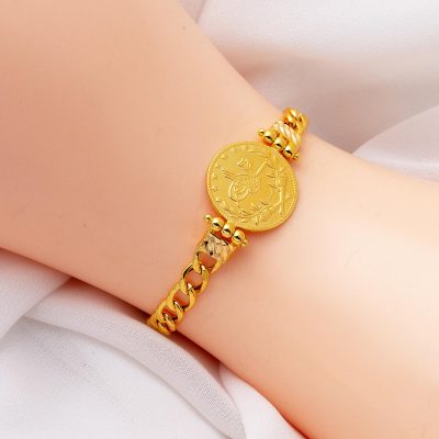 Half Reşat Goldlı 22K Bracelet - 22K - 12.21g - EZ Gold