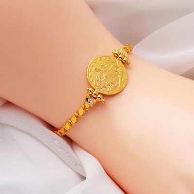 Half Reşat Goldlı 22K Gold Bracelet - 22K - 10.17g - EZ Gold