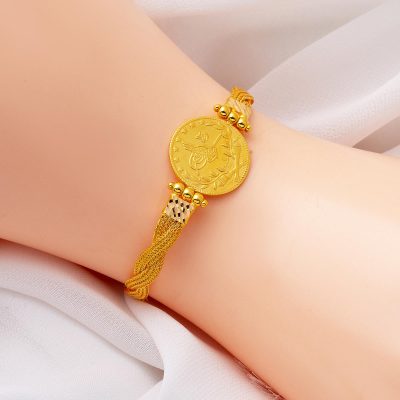 Osmanlı Reşat Yarım Altınlı 22 Ayar Bileklik - 22K - 16.83g - EZ Gold