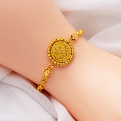 22 Ayar Çeyrek Reşat Altınlı Bileklik - 22K - 9.88g - EZ Gold