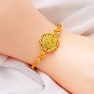 Yarım Reşat Altınlı 22 Ayar Bileklik - 22K - 12.2g - EZ Gold