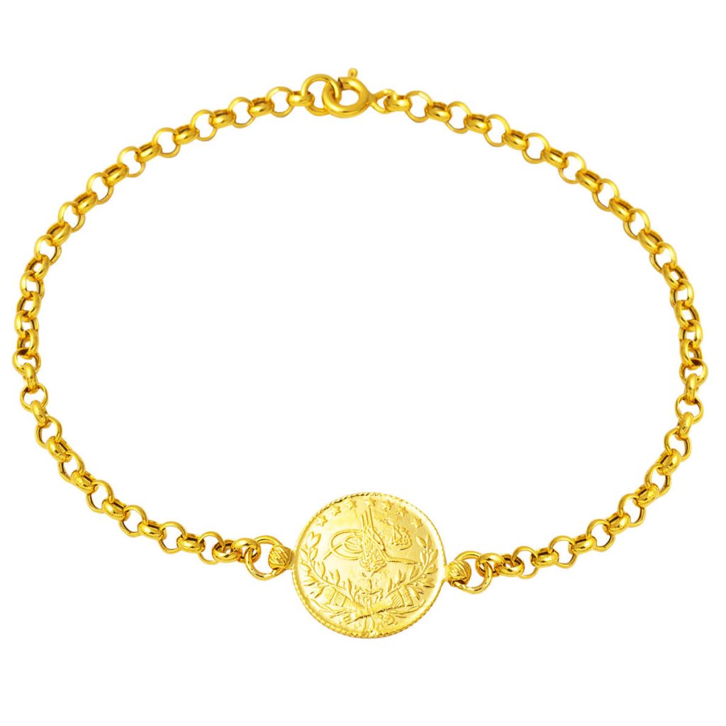 Quarter Reşatlı 22 Karat Gold Bracelet