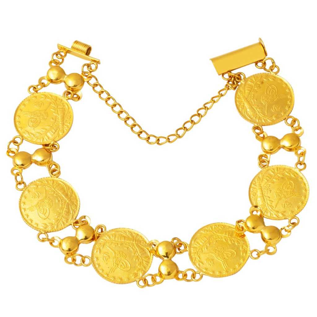 6 Resat Demi en Or 22 Carats Bracelet