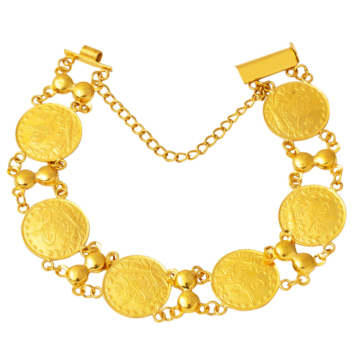 6 Resat Quarter Gold 22 Karat Bracelet