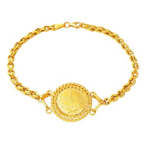Resat Halflı 22 Karat Gold Bracelet