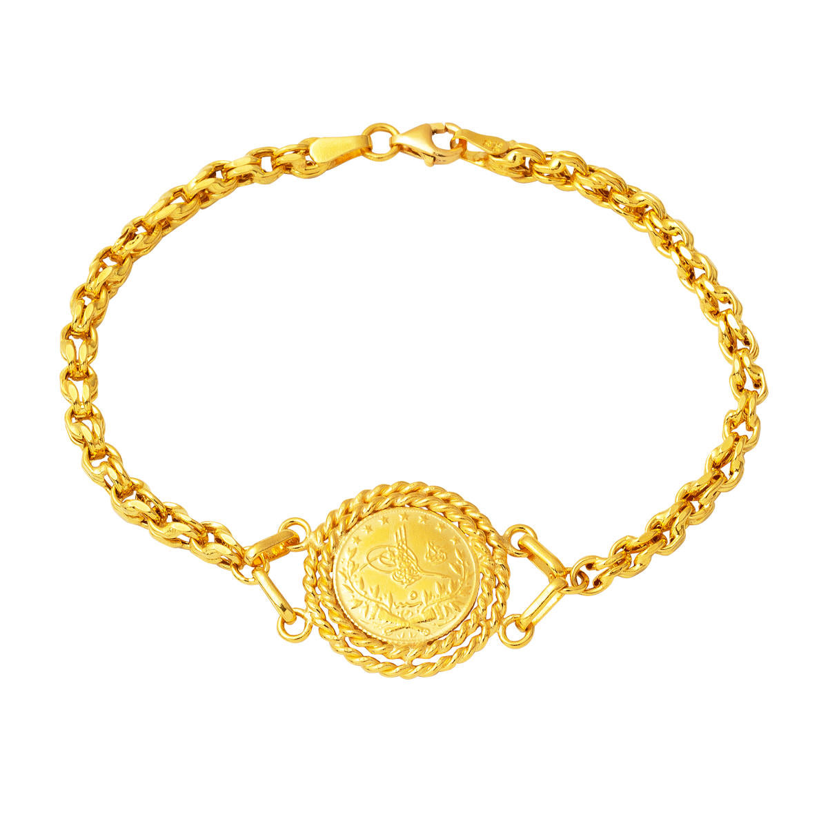 Resat Quarter Gold 22 Karat Bracelet