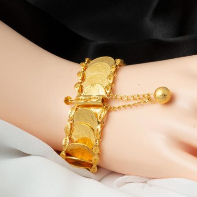 24  Ad. Çeyrek Reşatlı 22 Ayar Altın Bileklik - 22K - 59g - EZ Gold