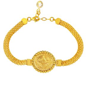 Quarter Resat Gold Bracelet