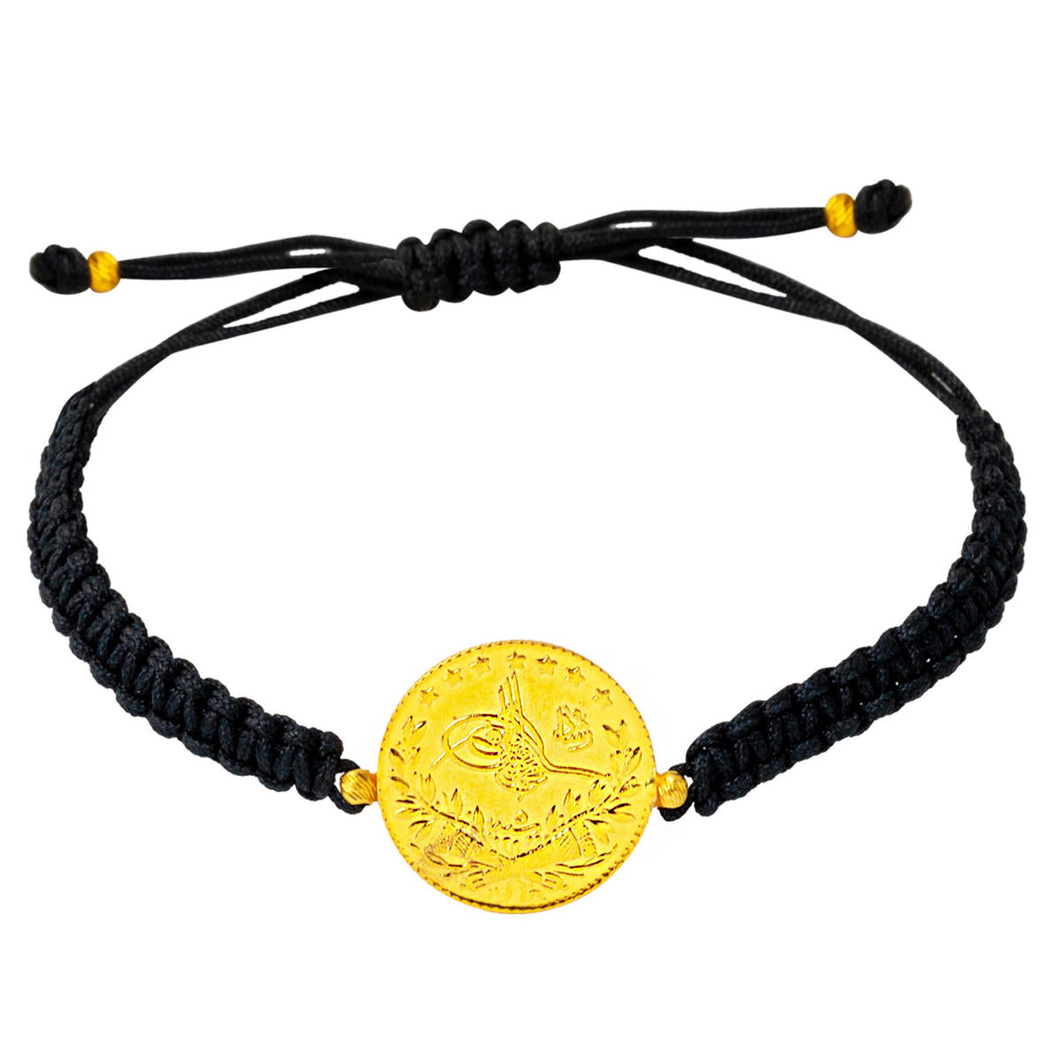 Resat Quarter Gold İpli 22 Karat Bracelet