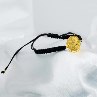 Yarım Reşat Altınlı İpli 22 Ayar Bileklik - 22K - 3.35g - EZ Gold