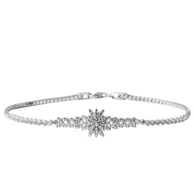 Kardelen 14K White Gold Bracelet