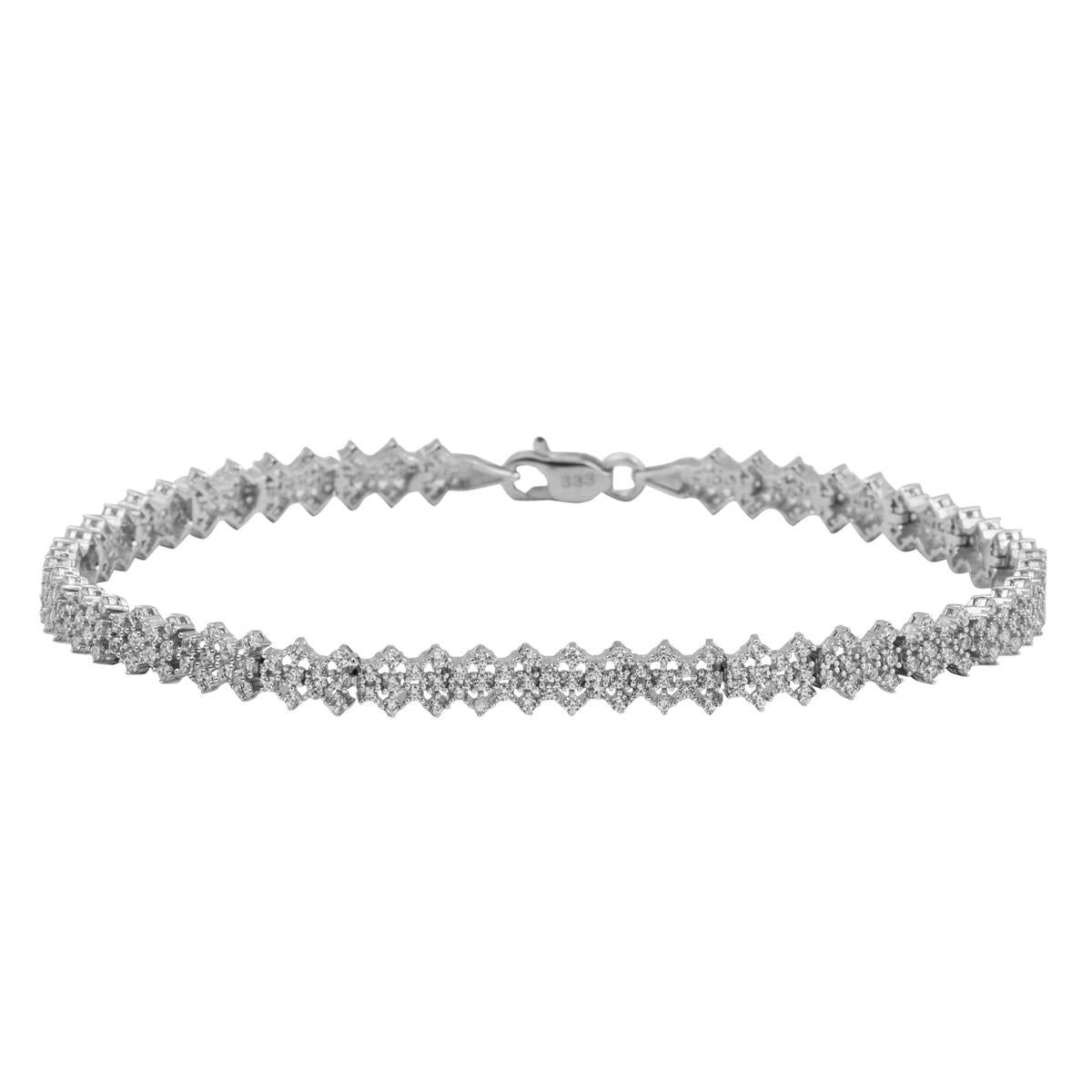 Mela White Gold Su Yolu Bracelet