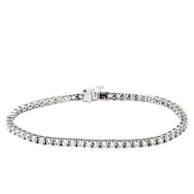 Beyaz Gold Su Yolu 14K Bracelet