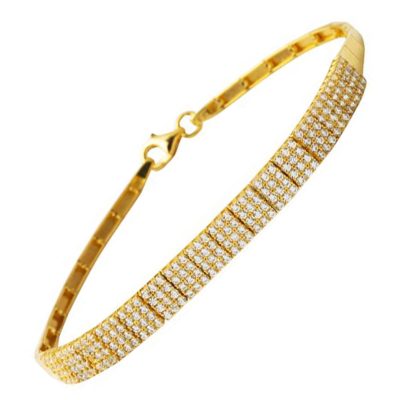 14K Gold River Bracelet