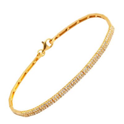 Filigree 14 Karat Gold Bracelet
