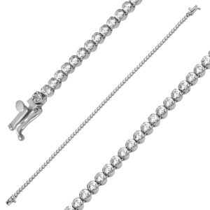 Filigrane 14 Carats Blanc Or Bracelet