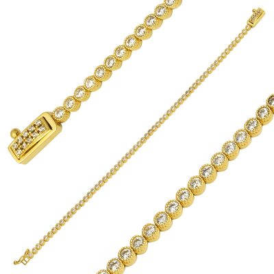River 14K Gold Bracelet