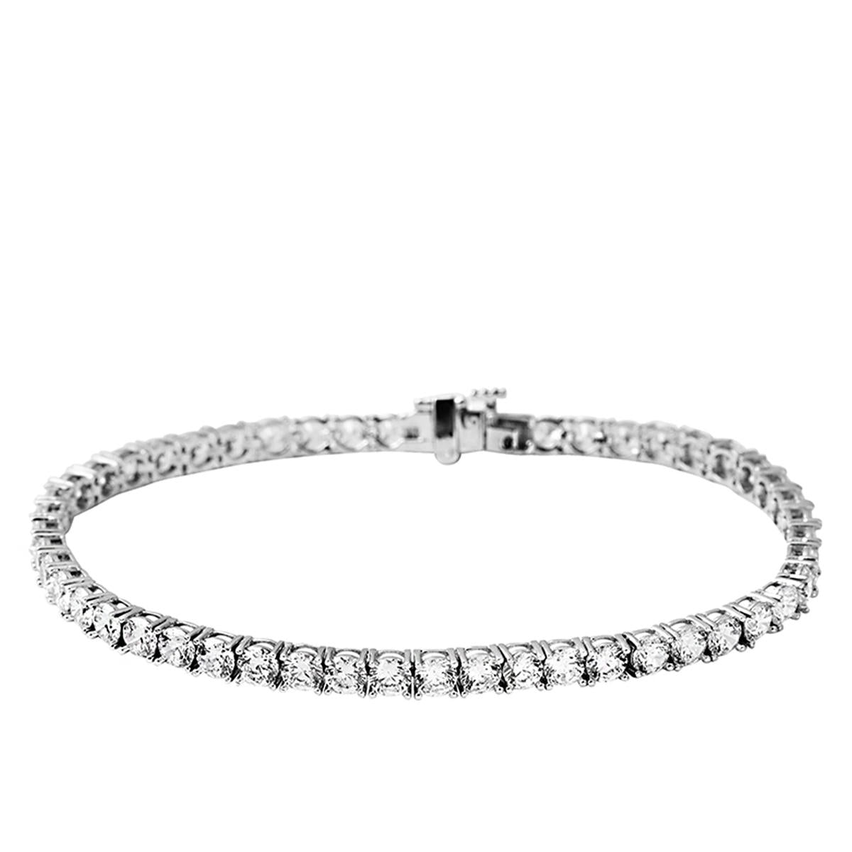 14 Karat Su Yolu White Gold Bracelet