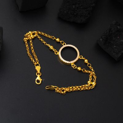 14K Quarter Takılabilen Yellow Gold Bracelet - 14K - 4.1g - EZ Gold