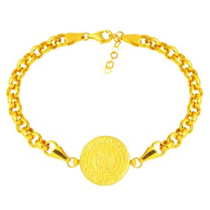 Thick Doç Gold Chain Quarterli Bracelet