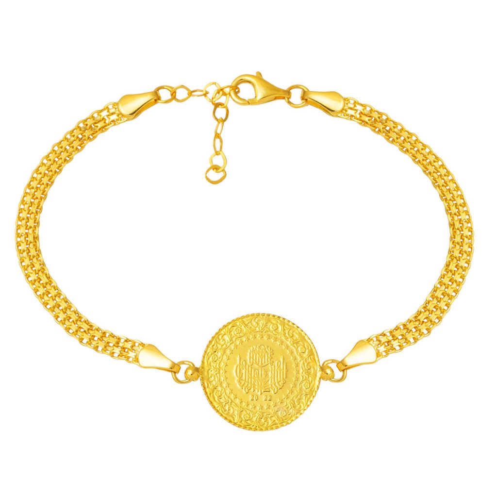 Bismark a Chaine Quart en Or Bracelet