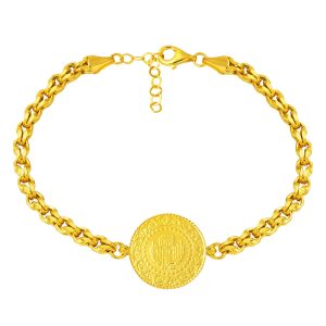 Güverse a Chaine Quart en Or Bracelet