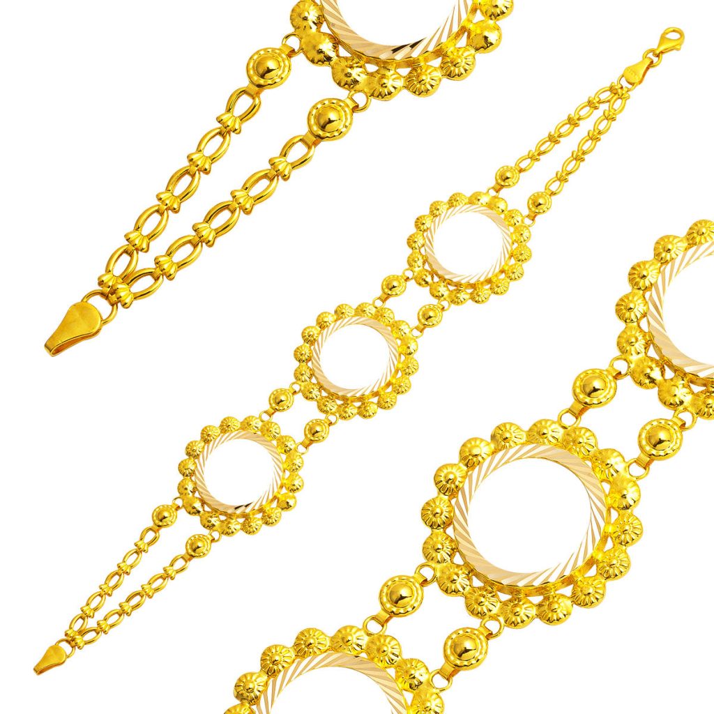 3 Quarter Goldlık 14 Karat Bracelet