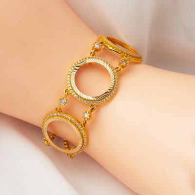 3 Çeyrek Takılabilen 14 Ayar Altın Bileklik - 14K - 10.51g - EZ Gold