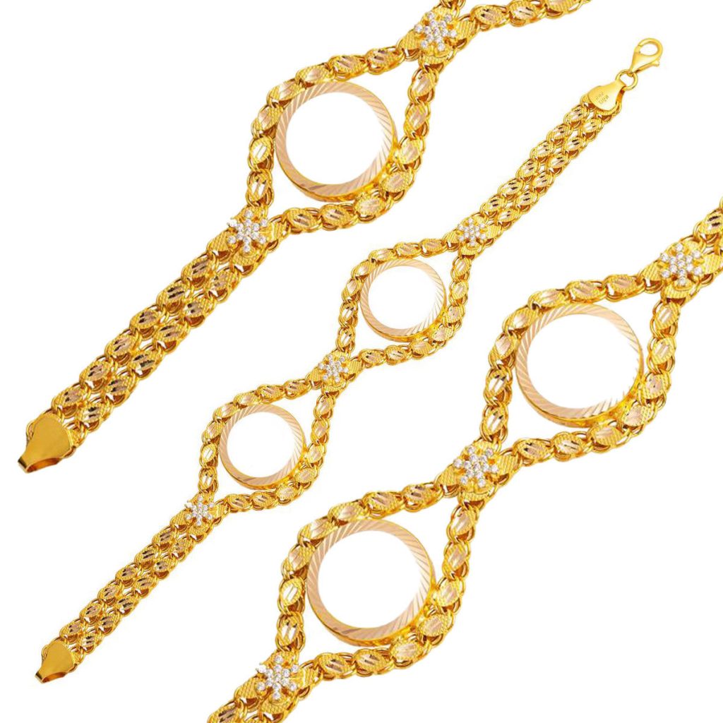 Kar Tanesi 2 avec Quartk Or Bracelet