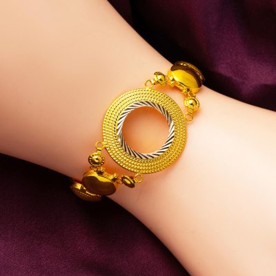 Çeyrek Altınlık Taşsız 14 Ayar Bileklik - 14K - 9.46g - EZ Gold