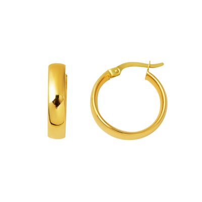 Spor Women's Hoop Gold Earring 14K
