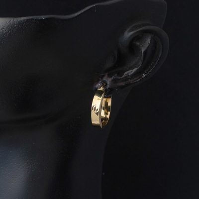 2 cm. Çaplı Kartiyer Halka Küpe 14 Ayar Altın - 14K - 1.62g - EZ Gold