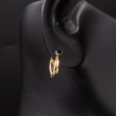 14 Ayar Altın 2 cm Çaplı Halka Küpe - 14K - 2.44g - EZ Gold