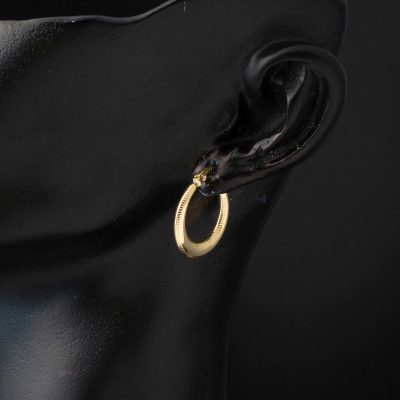Altın Halka Küpe (2 cm Çaplı ) - 14K - 1.34g - EZ Gold