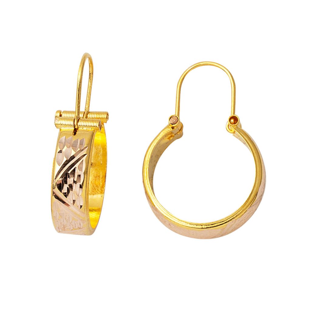 Kalemli 14 Karat Halep Gold Earring