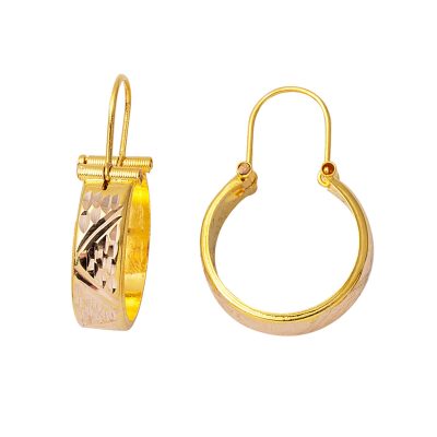 Kalemli 14 Karat Halep Gold Earring