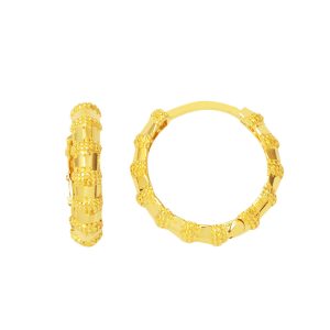 Sultan Hoop 14 Karat Gold Earring
