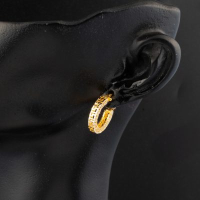 Versage 14 Ayar Altın Halka Küpe - 14K - 3.53g - EZ Gold