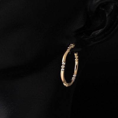 Toplu Halka 2,0 cm Çaplı Altın Küpe - 14K - 3g - EZ Gold