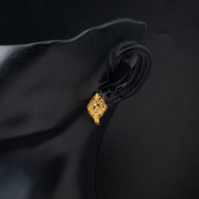 Markiz Fleur de Vie 22 Carats Or Boucle d'oreille - 22K - 3.1g - EZ Gold