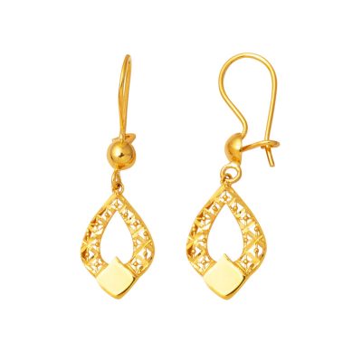 Miras Gouttesı 22 Carats Or Sallantılı Boucle d'oreille
