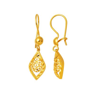 Markiz Sallantılı 22 Carats Jaune Or Boucle d'oreille