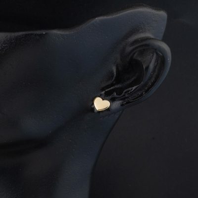 14 Carats à Vis Cœur Or Boucle d'oreille - 14K - 0.8g - EZ Gold