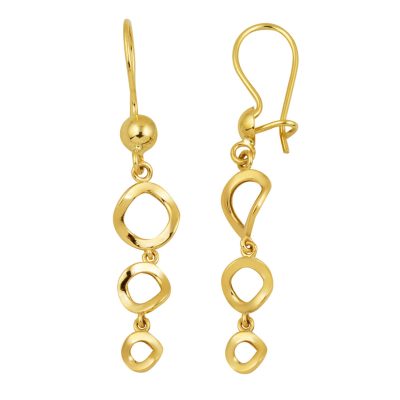 Tria Créole Sallantılı 14 Carats Femme Boucle d'oreille