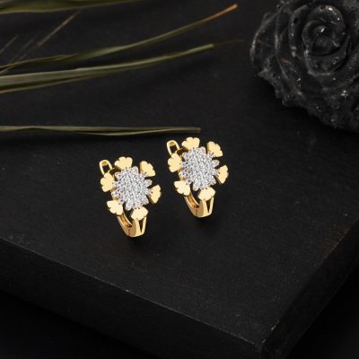 Kartanesi Design 14 Carats Or Boucle d'oreille - 14K - 2.72g - EZ Gold